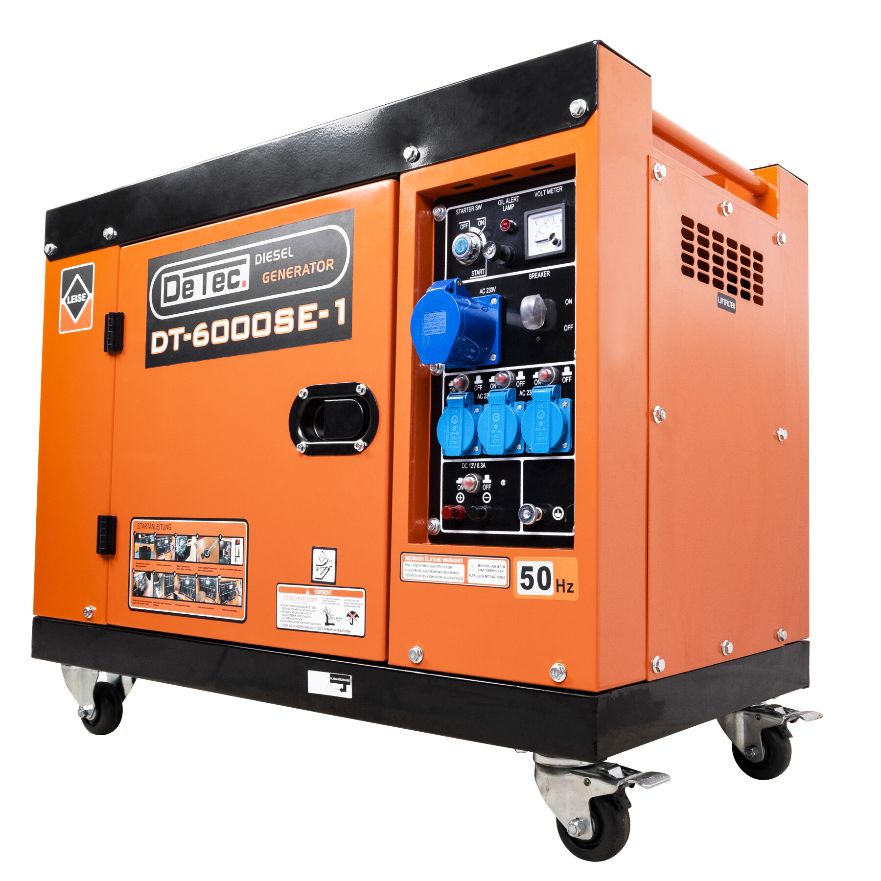 Stromgenerator Benzin Stromerzeuger Notstromaggregat 3 x 230 V