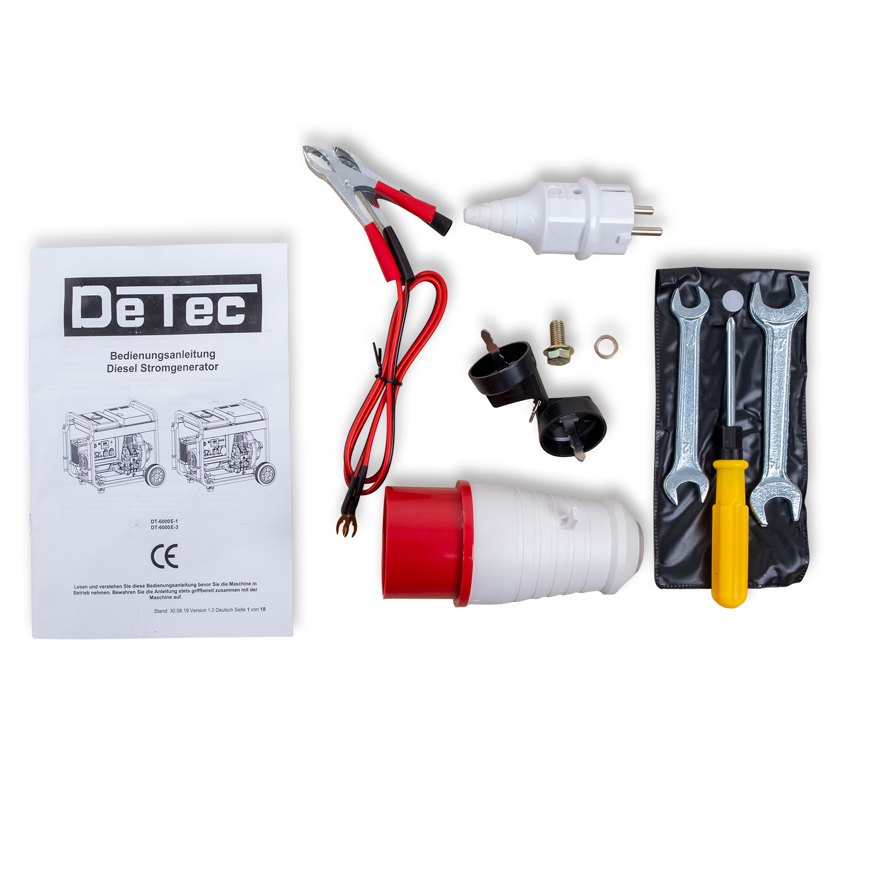 DeTec. 3-Phasen Dieselgenerator DT-6000E-3